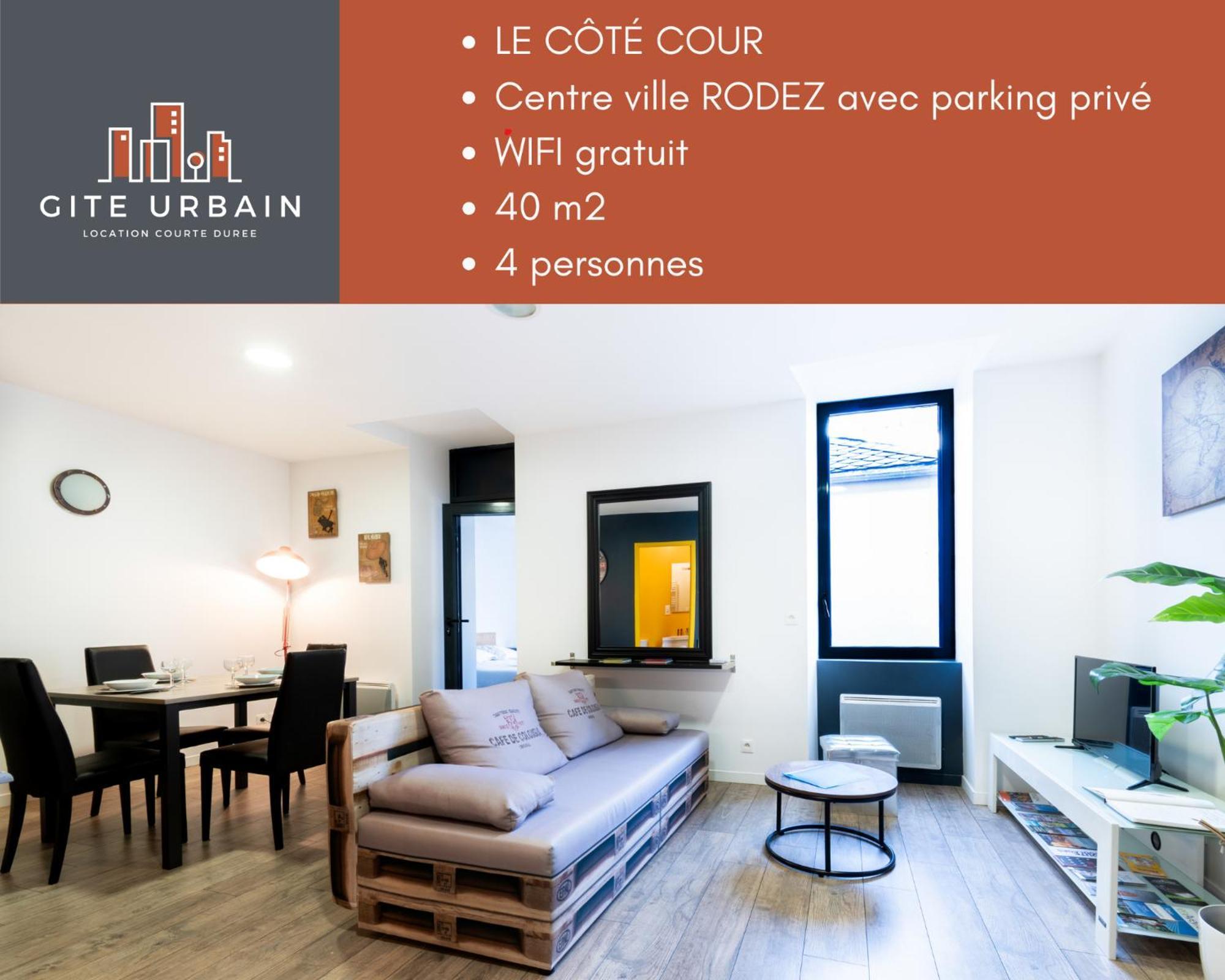 Apartamento Le Cote Cour Rodez Exterior foto